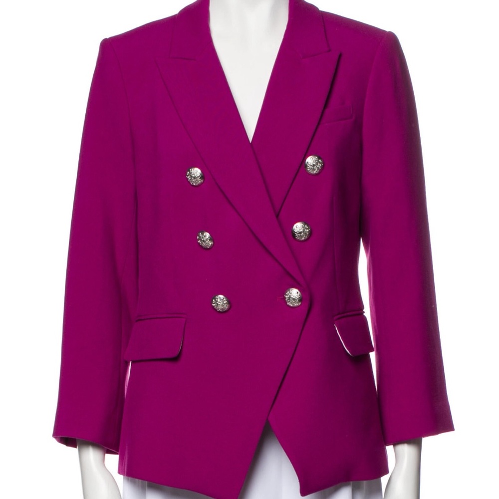 Veronica Beard Fuschia Dickey Jacket size 8